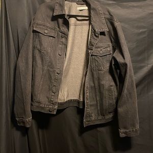 NWT Pacsun Black Jean Jacket